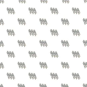 Herringbone pattern paving bricks seamless background design イラスト素材