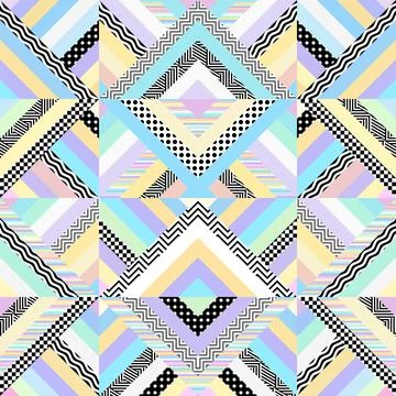 Herringbone pattern. Seamless geometric art deco design background. Vector .. Stock Illustration