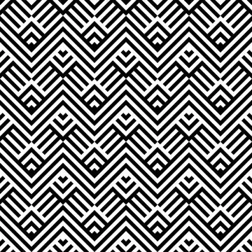 Herringbone pattern. Seamless geometric art deco design background. Vector .. 스톡 일러스트