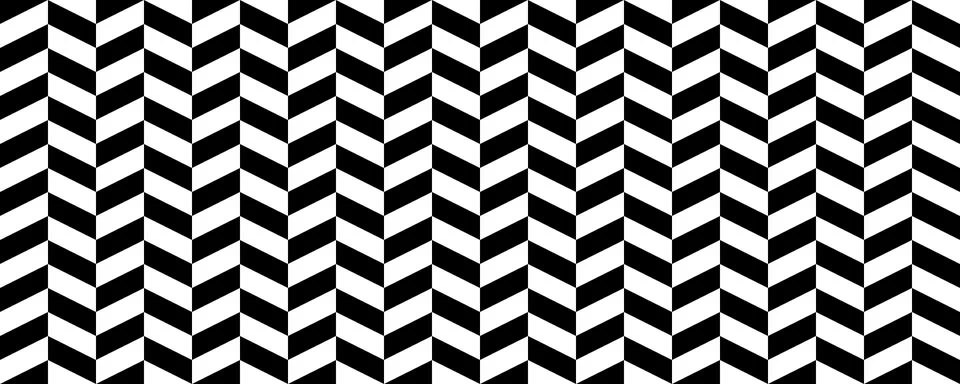 Herringbone seamless pattern. Black and white chevron background. Repeating Stock Illustration