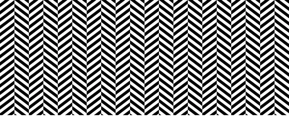 Herringbone seamless pattern. Black and white chevron background. Repeating イラスト素材