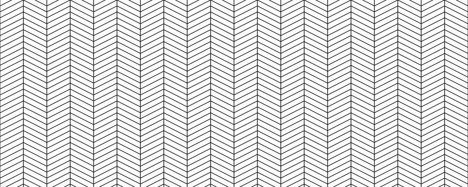 Herringbone seamless pattern. Black and white chevron background. Repeating Illustrazione stock