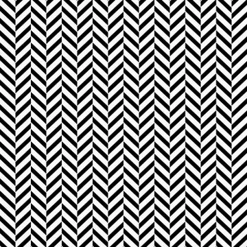 Herringbone textured seamless pattern on white background. Vector eps10. Stock Illustration