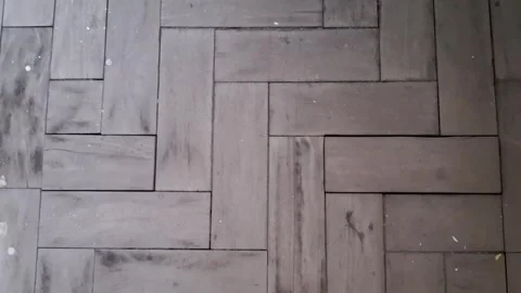 Herringbone wood floor texture pattern in motion video clip animation Stock Footage 339248309