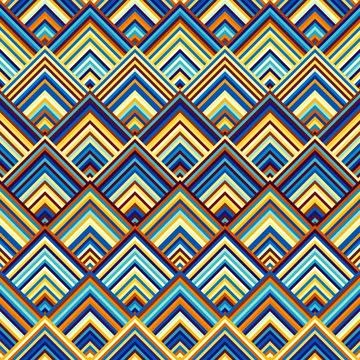 Herringsbone pattern. Seamless quilting design background. Illustrazione stock
