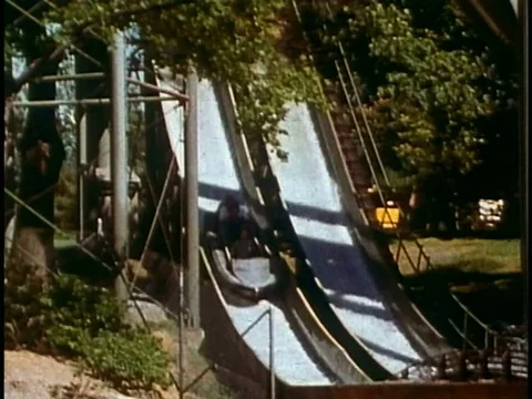 The Hersey amusement park. Vídeo Stock 75289569