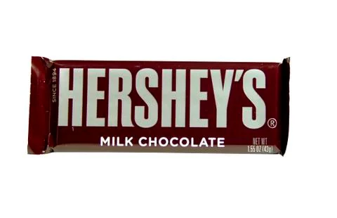 Hershey's candy bar Stock Photos