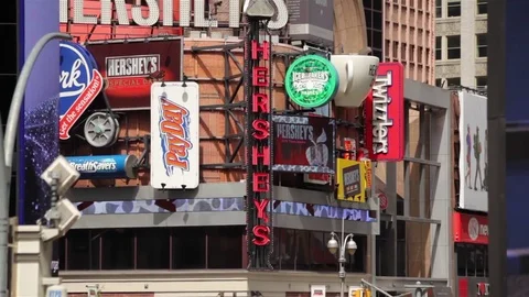 Hersheys Candy Store In NYC HD Vidéo 69863945