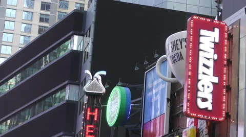 Hershey's flagship store New York City Stock Footage 52798042
