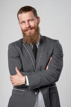 He's a bit skeptical Stock Photos