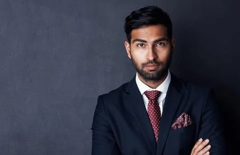 Hes mastered the ability to maintain control over his career. Studio shot of a Stock Photos