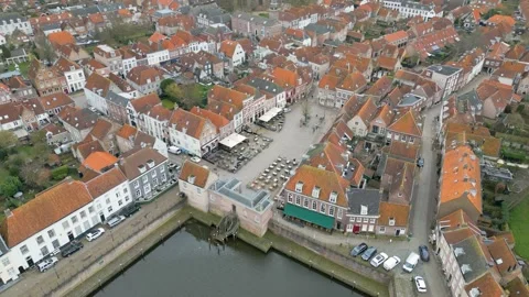 Heusden, The netherlands Stock Footage 281263849