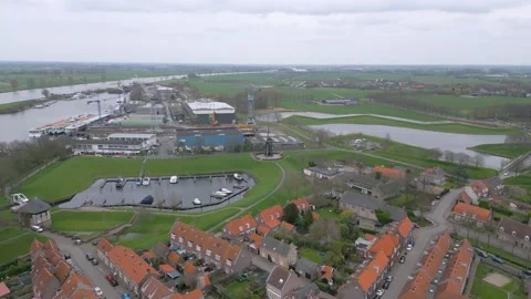 Heusden, The netherlands Stock Footage 281263997