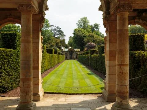 Hever Gardens Stock Photos