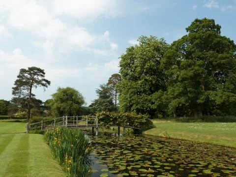 Hever Gardens Stock Photos