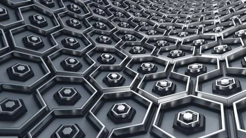 Hex Abstract Background 스톡 일러스트