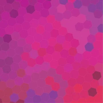 Hex geometric background. Stock Illustration