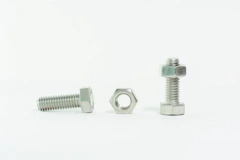 Hex head screw Stock Photos