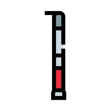 Hex key allen wrench tool for hardware assembly Stock Illustration
