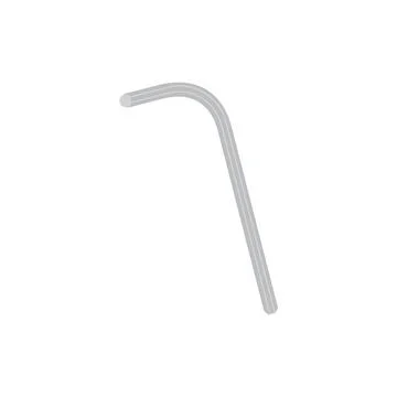 Hex key or allen wrench tool isolated Stock-Illustration