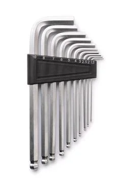 Hex keys Hex keys set isolated on white Copyright: xZoonar.com/AntonxStari... Stock Photos