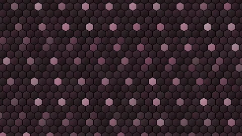 Hex Matrix 4K BlueSilver diagonal   Loop  Stock-Footage 322184855