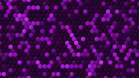 Hex Matrix 4K Burnt Orange chaos Loop Stock Footage 322103783
