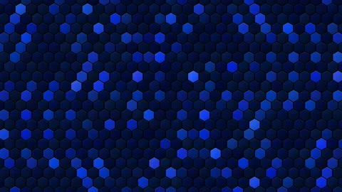 Hex Matrix 4K Burnt Orange hypnotic Loop  Vídeos de archivo 322114400