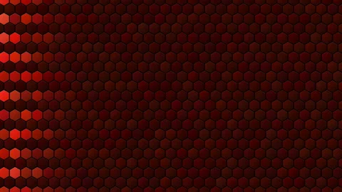 Hex Matrix 4K Electric Cyan scanner Loop Stock Footage 322123341
