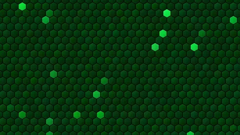 Hex Matrix 4K Lacquer Red chaos Loop  Stock Footage 322198877