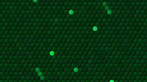 Hex Matrix 4K Lacquer Red hypnotic Loop  Stock Footage 322199830