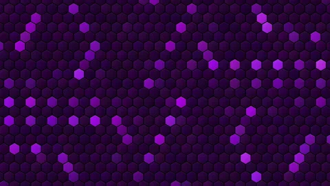 Hex Matrix 4K Purple color spiral smooth Loop Vídeos de archivo 322191287