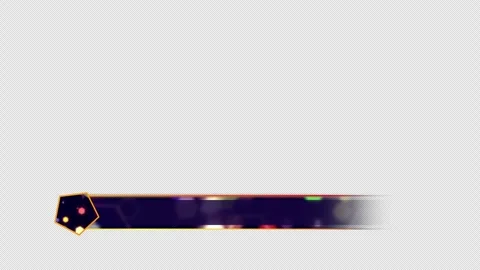 Hexa Lowerthird Stock Footage 320944454