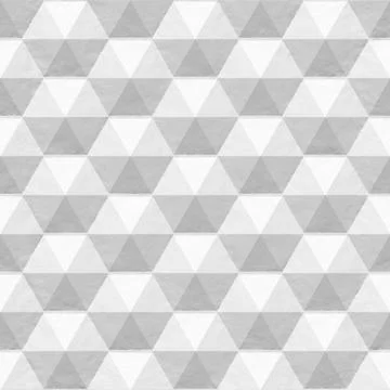 Hexa Tiles Pyramid Illustrazione stock