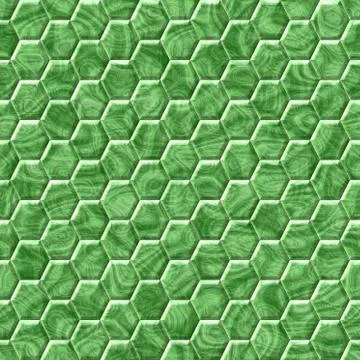 Hexacomb tiling seamless generated texture Stock Illustration