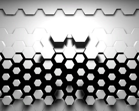 Hexagon 5 Stock Footage 91521732