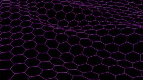Hexagon abstract background. hexagonal structure Foto stock