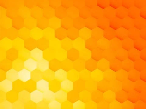 Hexagon abstract background Stock Illustration