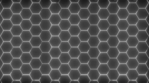 Hexagon animated background video Stock Footage 294689432