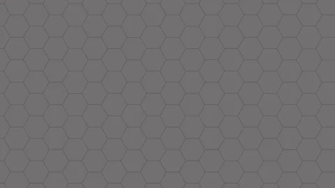Hexagon animated background video Stock Footage 294689521