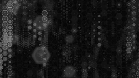 Hexagon Animation background Stock Footage 300243435