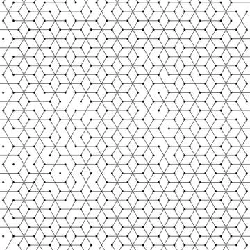 Hexagon background of abstract hexagonal geometric cells pattern Stock Illustration