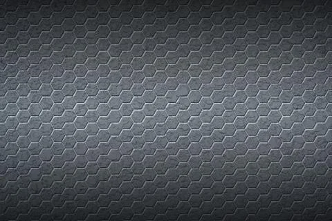 Hexagon background and texture. Stock Illustration