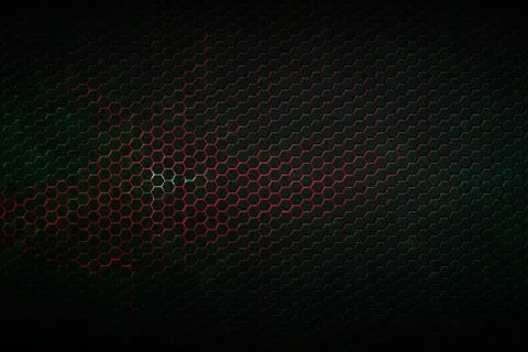 Hexagon background and texture. Illustrazione stock