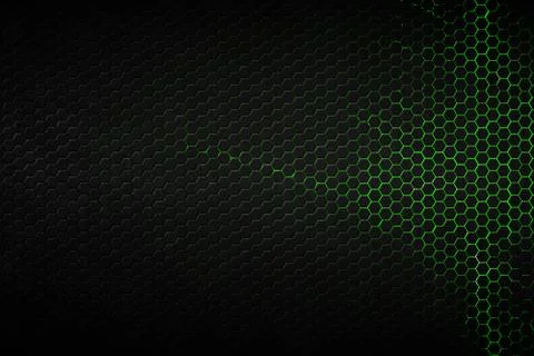 Hexagon background and texture. Stock Illustration