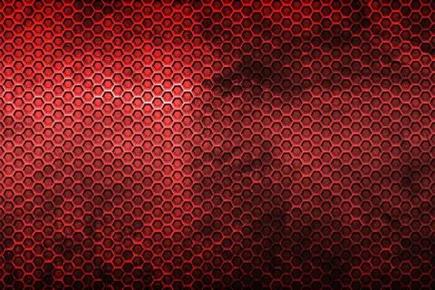 Hexagon background and texture. Illustrazione stock