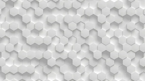 Hexagon background animation loop Stock Footage 106248398