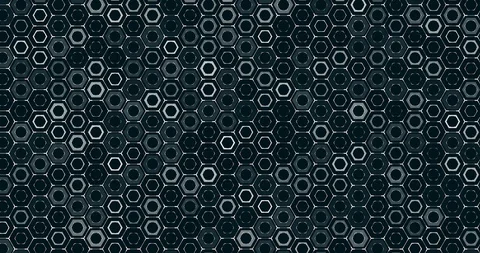 Hexagon BackGround Video stock 128895351