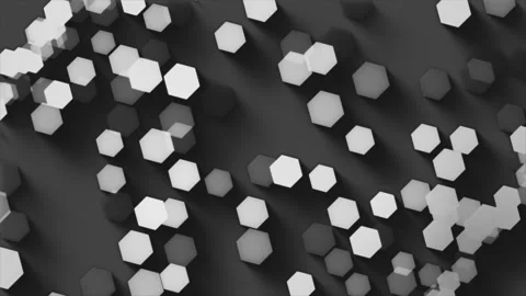 Hexagon Background Stock Footage 279315192