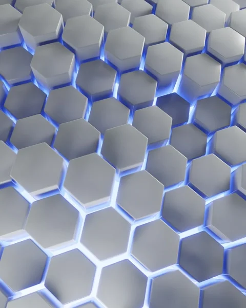 Hexagon background Stock Footage 296195210